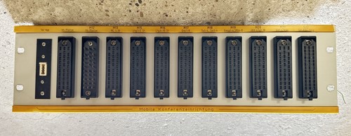 Tonstudio steckfeld patchbay - steckfeld,