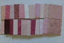 Retro Fliesen 15 x 15 cm 70er Jahre rot rosa Viele Muster zur Auswahl