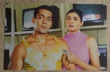 Postcard of Bollywood Stars - Salman Khan and Sushmita Sen