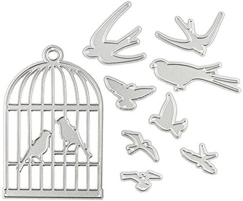 Stanzschablone vogelkäfig - vogelkäfig, &