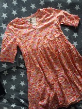 Yigga Kleid Orange Mit Muster