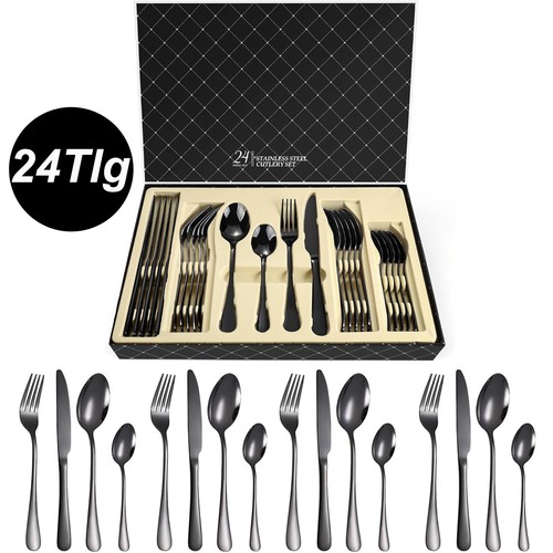 Teilig besteckset für 6 - 24,