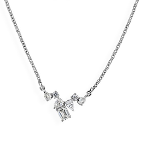 18 kt weißgold - 18,