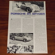 PORSCHE 911 SPYDER MAGAZINE