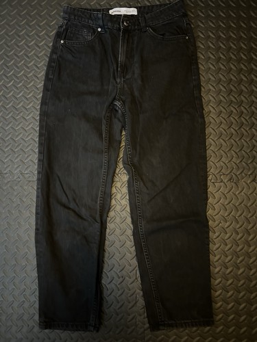 Mom jeans bershka schwarz - mom,