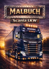 Malbuch, Scania-Lkw H. Mourits