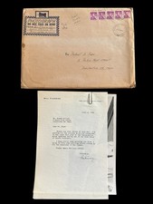 Bill Flemming Signed 1961