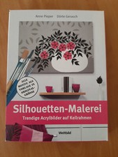 Silhouetten - Malerei / Trendige Acrylbilder auf Keilrahmen - A.Pieper, D.Geras 