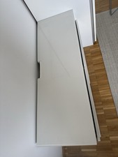 TV Board Holz TV-Schrank Lowboard TV-Bank Sideboard Weiß Natur