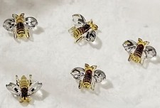 5 Bienen Biene Nägel Garten