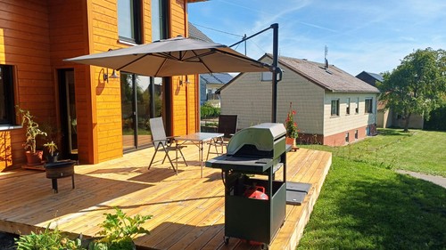 Terrassendiele sibirische - terrassendiele,