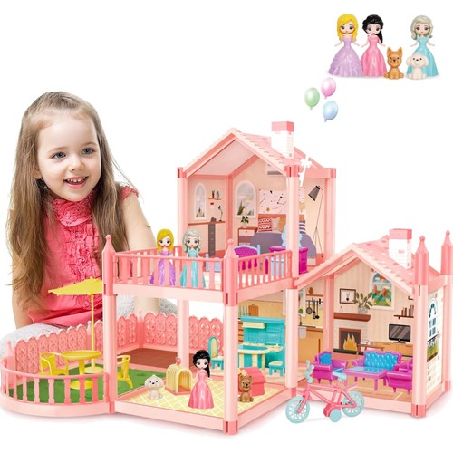 Puppenhaus für mädchen - für, 3