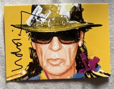 Autogrammkarte Udo Lindenberg 2025 Handsigniert Horio