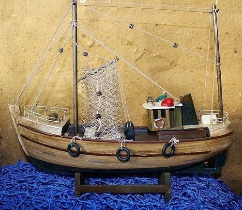 Schiffsmodell fischkutter - schiffsmodell,