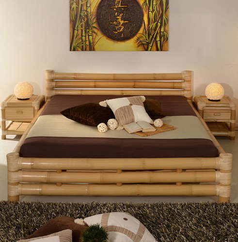 Bambusbett samar rattan - samar,