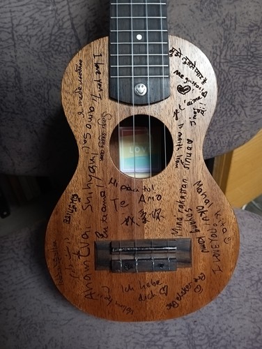 Sopran ukulele love - sopran,