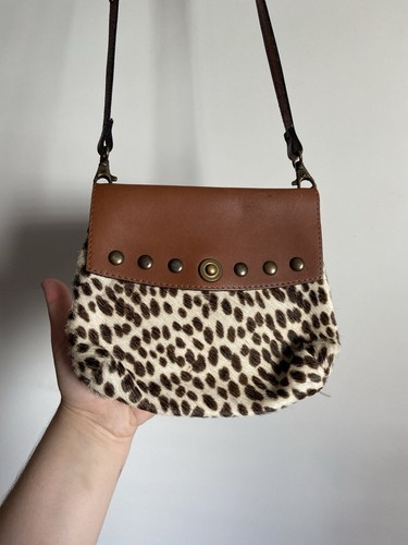 Kuhfell tasche umhängetasche - kuhfell,