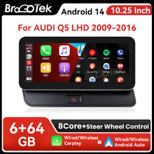 Android 14 Autoradio Für Audi Q5 2009-2016 GPS CarPlay WiFi Navi Bluetooth SWC