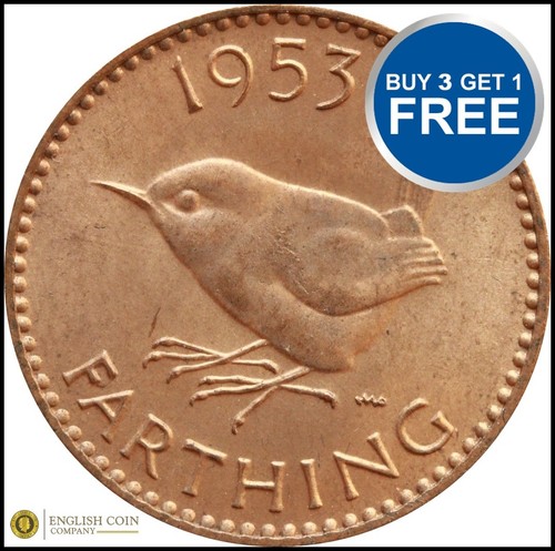 Farthing elizabeth georgevi - &,