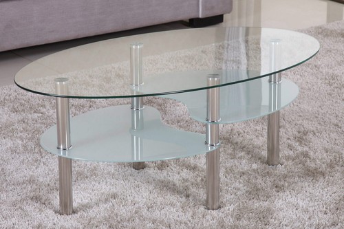Couchtisch oval mit marmor - oval,