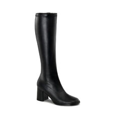 Sale GOGO-300 Funtasma Damen Stretchstiefel Boots schwarz Lederoptik günstig 37