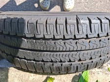 4 Stück Alufelgen mit Neuwertigen M & S Reifen für Wohnmobil bis 4,4 Tonnen