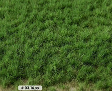Grasbüschel Frühling 4mm - 15x21cm Miniatur Begrünung Eisenbahn & Modellbau