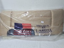 Neues Westernpad LAKOTA goldfarbig dick gepolstert 80x70cm m. Flausch square