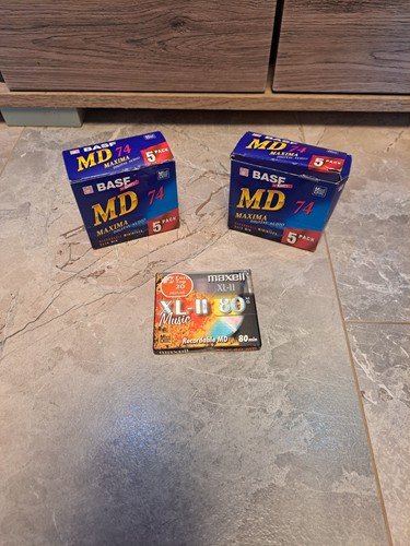 Minidisc basf maxell neu - md,