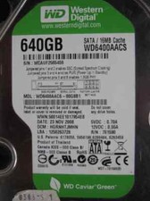 Western digital 640 - 640, gb