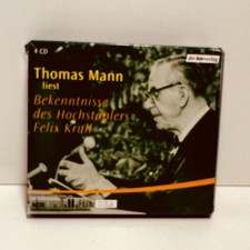 4 CD Hörbuch - Bekenntnisse des Hochstaplers Felix Krull - GUT    #6176