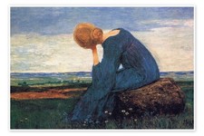 Poster Sehnsucht (Träumerei) - Heinrich Vogeler