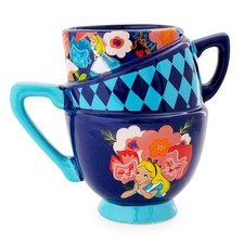 Disney Alice IN Wonderland Stacked Teetassen Geformt Keramiktasse Hält 591ml