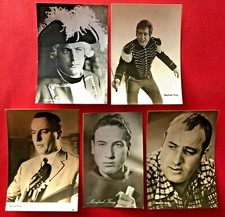 5 x Schauspieler Foto AK um