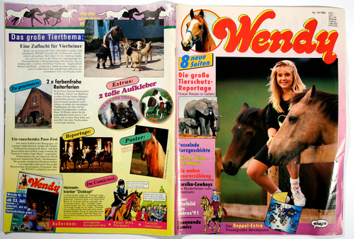Wendy mädchen pferde comic - wendy,