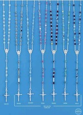 Rosenkranz IN Silber Mit