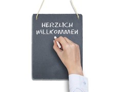 SCHIEFERTAFEL ZUM BESCHRIFTEN