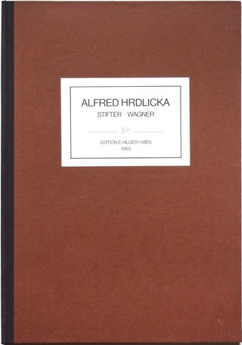 Alfred hrdlicka stifter - hrdlicka,,