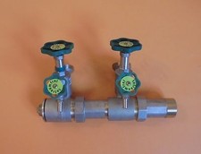 Schlösser Verteiler Kompaktverteiler Wasserverteiler DN40 2fac # 9300202+9300224