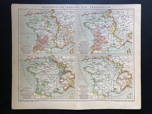 Antike landkarte spezialkarte - landkarte,