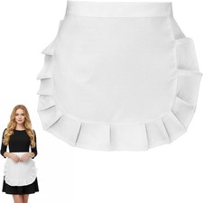 Damen Taillenschürze Weiß