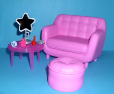 %***Barbie Möbel*Longe*Sofa*Hocker*Tisch*Spiegel*Schmuck*Lippenstift*Flacon***%