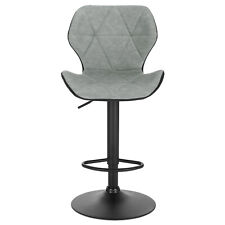 1/2/4/6x Barhocker Barstuhl mit Rückenlehne Höhenverstellbar 360° Drehbar Hocker