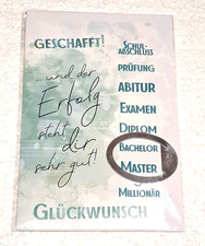 Glückwunschkarte Prüfung