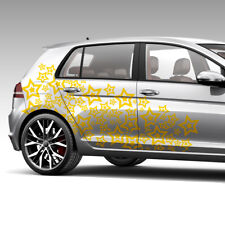 Dekorbogen Auto Aufkleber Sterne Muster Dekor Abstrakt Sticker Tuning #1317