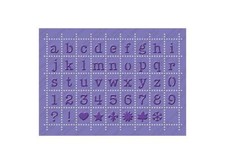 Cuttlebug Stanz- und Embos.schablone plus postage alphabet 12,7X17,8cm