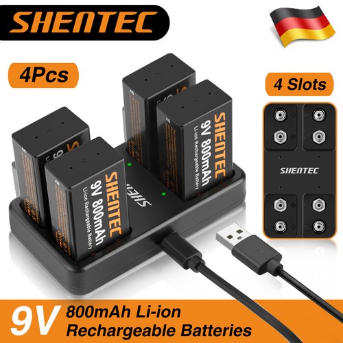 4slots usb akku ladegerät - usb,