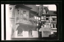 Foto-AK Assmannshausen, Gasthaus zur Alten Dorfschänke, ca. 1936 