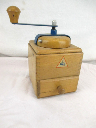 Alte kaffeemühle veb fmh holz - alte,