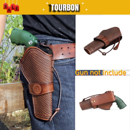 Tourbon leder pistolenholster - tourbon,